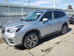 Salvage cars for sale at Littleton, CO auction: 2020 Subaru Forester Limited