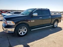 Salvage cars for sale at Grand Prairie, TX auction: 2017 Dodge RAM 1500 SLT