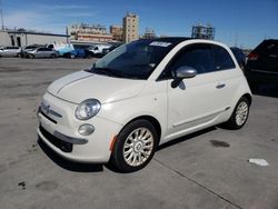 Fiat salvage cars for sale: 2012 Fiat 500 Lounge