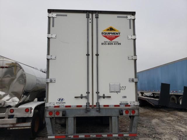 2019 Hyundai Translead DRY Van Trailer