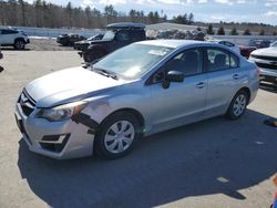 Salvage cars for sale at Windham, ME auction: 2015 Subaru Impreza