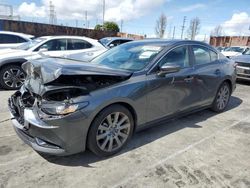 Salvage cars for sale at Wilmington, CA auction: 2023 Mazda 3 Preferred