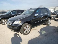 Salvage cars for sale at Kansas City, KS auction: 2010 Mercedes-Benz ML 350 4matic