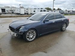 Salvage cars for sale at Sacramento, CA auction: 2006 Infiniti G35