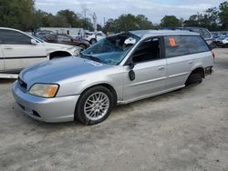 Salvage cars for sale at Ocala, FL auction: 2003 Subaru Legacy L