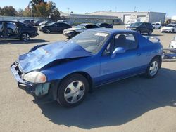 Salvage cars for sale at Martinez, CA auction: 1994 Honda Civic DEL SOL SI