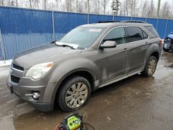 Chevrolet Equinox lt salvage cars for sale: 2012 Chevrolet Equinox LT