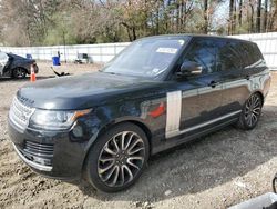 Land Rover salvage cars for sale: 2016 Land Rover Range Rover Supercharged