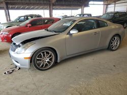 Salvage cars for sale at American Canyon, CA auction: 2005 Infiniti G35