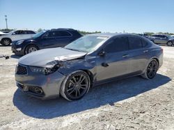 Salvage cars for sale at Arcadia, FL auction: 2019 Acura TLX Technology