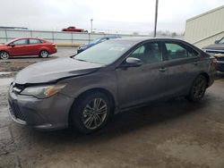 Salvage cars for sale at Dyer, IN auction: 2017 Toyota Camry LE