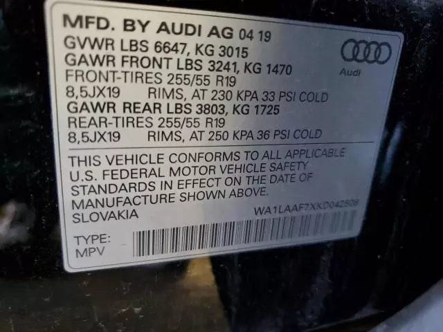 2019 Audi Q7 Premium Plus