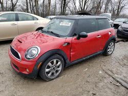 Salvage cars for sale at Cicero, IN auction: 2009 Mini Cooper S