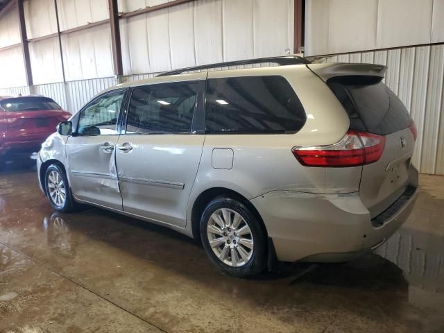 2015 Toyota Sienna XLE