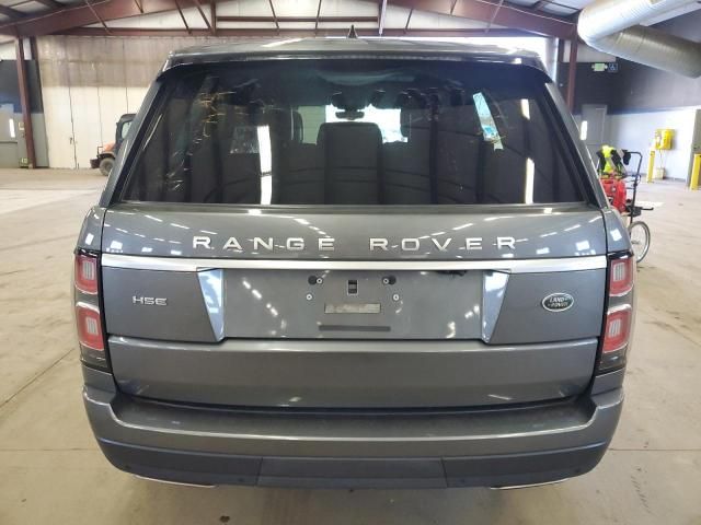 2018 Land Rover Range Rover HSE