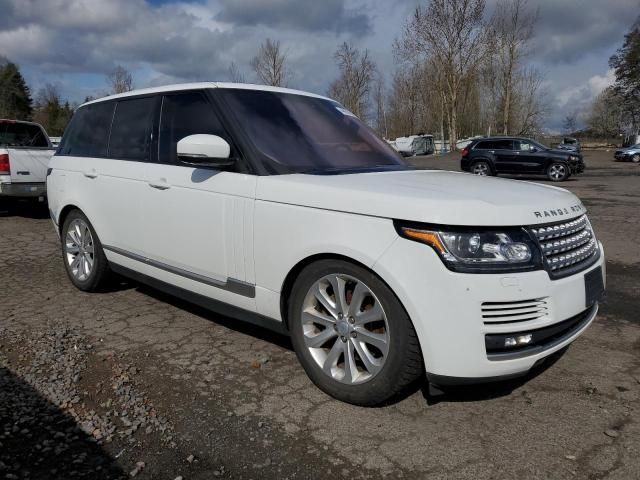 2016 Land Rover Range Rover HSE