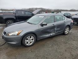 Salvage cars for sale at Assonet, MA auction: 2010 Honda Accord LXP