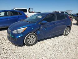 Salvage cars for sale at Taylor, TX auction: 2016 Hyundai Accent SE