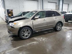 Salvage cars for sale at Ham Lake, MN auction: 2009 Acura MDX Technology