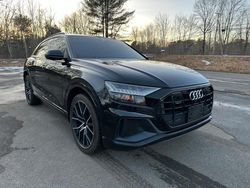 Salvage cars for sale at North Billerica, MA auction: 2019 Audi Q8 Prestige S-Line