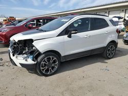 Salvage cars for sale at Louisville, KY auction: 2019 Ford Ecosport SES