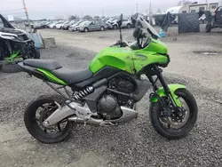 Salvage motorcycles for sale at Eugene, OR auction: 2009 Kawasaki LE650 A