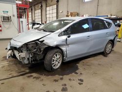 Salvage cars for sale at Blaine, MN auction: 2012 Toyota Prius V