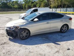 Salvage cars for sale at Fort Pierce, FL auction: 2017 Hyundai Elantra SE