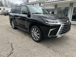 Salvage cars for sale at North Billerica, MA auction: 2017 Lexus LX 570