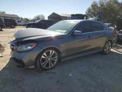 Salvage cars for sale at Midway, FL auction: 2016 Mercedes-Benz E 350