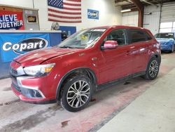 Salvage cars for sale from Copart Angola, NY: 2017 Mitsubishi Outlander Sport ES