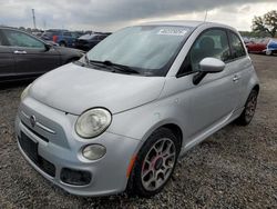 Salvage cars for sale at Riverview, FL auction: 2012 Fiat 500 Sport