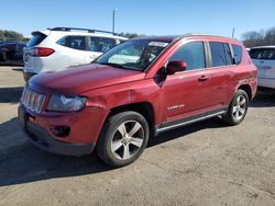 Jeep salvage cars for sale: 2016 Jeep Compass Latitude