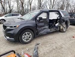 Salvage cars for sale at Cicero, IN auction: 2024 KIA Carnival LX