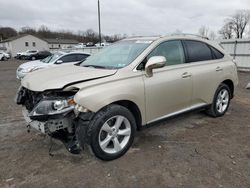 Salvage cars for sale at York Haven, PA auction: 2014 Lexus RX 350 Base