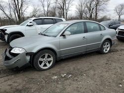 Volkswagen salvage cars for sale: 2004 Volkswagen Passat GLX 4MOTION