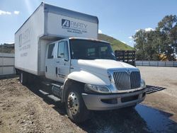 Salvage trucks for sale at Colton, CA auction: 2009 International 2009 Interional Durastar 4300 BOX Truck