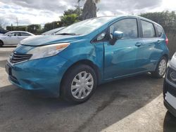 Salvage cars for sale at San Martin, CA auction: 2015 Nissan Versa Note S