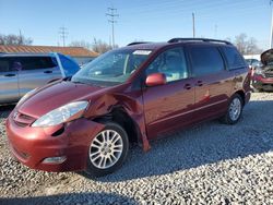 Salvage cars for sale at Columbus, OH auction: 2009 Toyota Sienna XLE