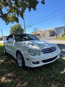 Mercedes-Benz salvage cars for sale: 2009 Mercedes-Benz CLK 350