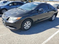 Salvage cars for sale at Rancho Cucamonga, CA auction: 2012 Honda Civic LX