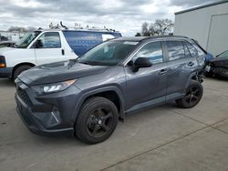 Salvage cars for sale at Sacramento, CA auction: 2020 Toyota Rav4 LE