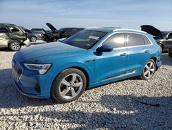 Salvage cars for sale at Taylor, TX auction: 2019 Audi E-TRON Prestige