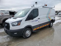 Salvage trucks for sale at Leroy, NY auction: 2023 Ford Transit T-250