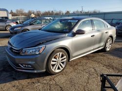 Salvage cars for sale at Pennsburg, PA auction: 2017 Volkswagen Passat SEL Premium