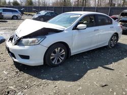 Salvage cars for sale at Waldorf, MD auction: 2014 Honda Accord LX