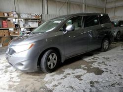 Salvage cars for sale at Kansas City, KS auction: 2014 Nissan Quest S