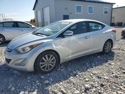 Salvage cars for sale at Barberton, OH auction: 2014 Hyundai Elantra SE