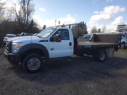 Salvage trucks for sale at Woodburn, OR auction: 2013 Ford F550 Super Duty