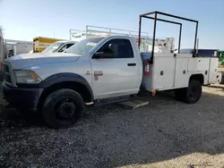 Salvage trucks for sale at Colton, CA auction: 2012 Dodge RAM 4500 ST